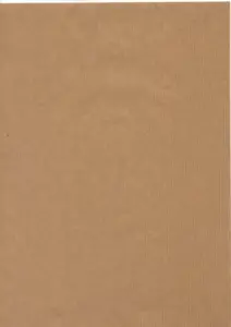 Brunt kraftig innpakningspapir i ark - 60 x 90 cm - 5 stk - www.frokenfraken.se