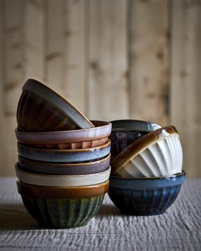 Skål L - Costa - Elfenben/sennepsgul - Ø16 x 8 cm - www.frokenfraken.se