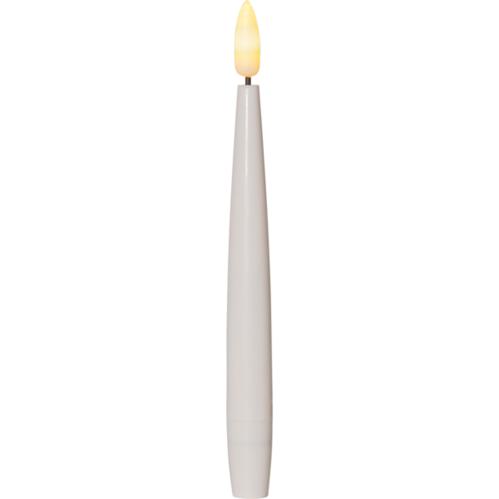 Batterilys - Antikklys med holder - 8 stk - LED - 31 cm - www.frokenfraken.se
