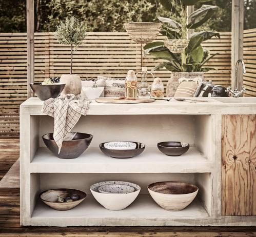 Skjærebrett - Natur - Organiske unike former - 20 x 18 x 2 cm - www.frokenfraken.se