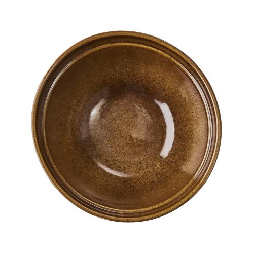 Skål L - Costa - Grønn/Brun - Ø16 x 8 cm - www.frokenfraken.se