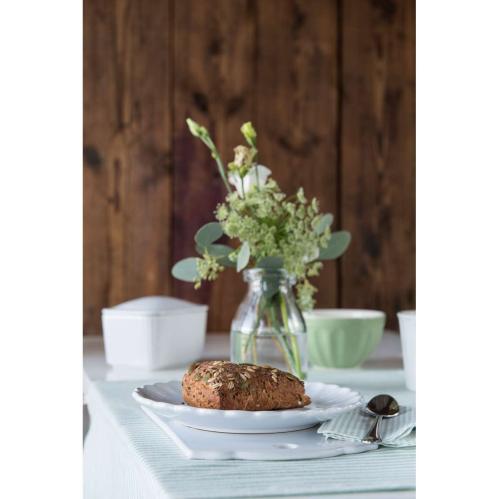 Assiette - Mynte Pure White - 4-pakning - Ø20 - www.frokenfraken.se