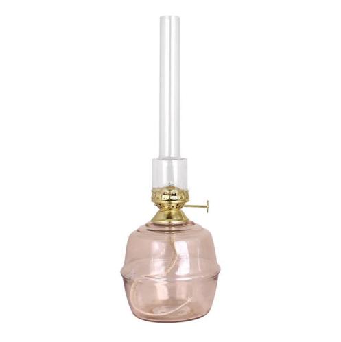 Fotogenlampe - Majken - Stor - Askes Rosa/Messing - Ø12 x 35 cm - www.frokenfraken.se