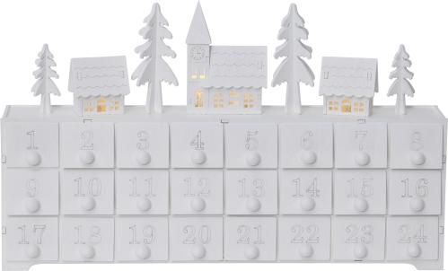 Adventskalender - Paketkalender med bokser - 22,5 cm - www.frokenfraken.se