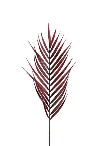 Palmeblad - Rød - 90 cm - www.frokenfraken.se
