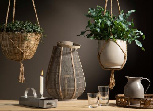 Kanne - Emalje Sandfarget - 18 cm - www.frokenfraken.se