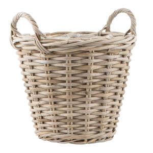 Korg - Gråbrun - 31 x Ø 30 cm - www.frokenfraken.se