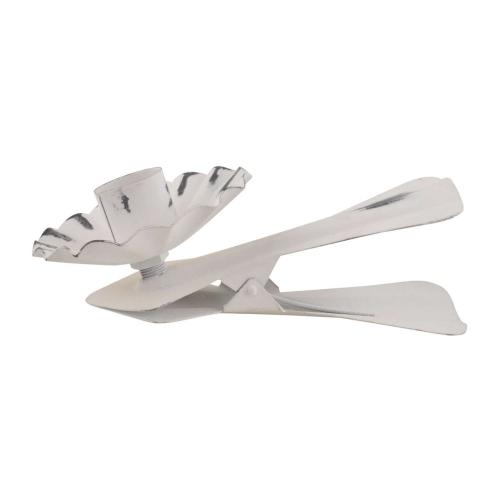 Lysklype - Lysklype XL - for rustik lys - Hvit - 16 cm - www.frokenfraken.se