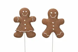 Pepperkake – På pinne – 1 stk – 8 cm - www.frokenfraken.se