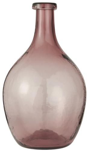 Vas - Glassflaske - Malva - Ø20 x 36 cm - www.frokenfraken.se