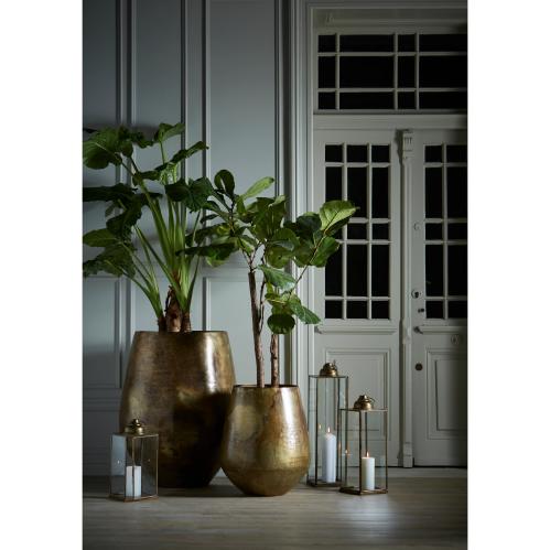 Lyslykt - Antikk messing - 61 cm - www.frokenfraken.se