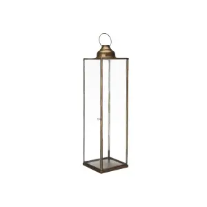 Lyslykt - Antikk messing - 61 cm - www.frokenfraken.se