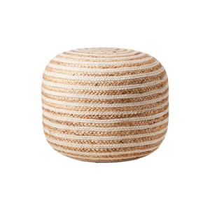 Sittepuff - Natur/Ivory - Ø40 x 35 cm - www.frokenfraken.se