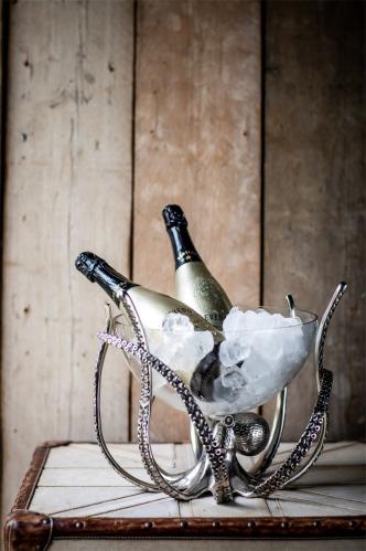 Champagneskål - Blæckfisk - Ø32 x 26 cm - www.frokenfraken.se
