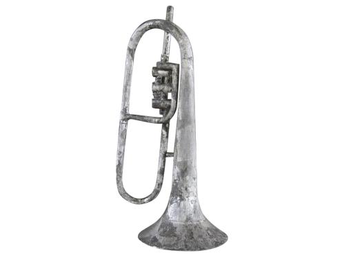 Trompet - Vintage Sølv - 50 cm - www.frokenfraken.se