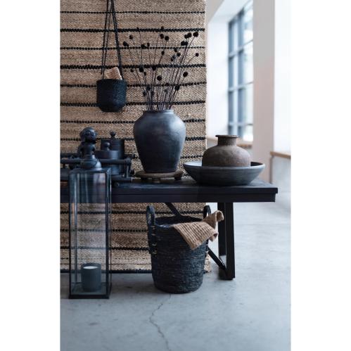 Lyslykt - Antikk Svart - 61 cm - www.frokenfraken.se