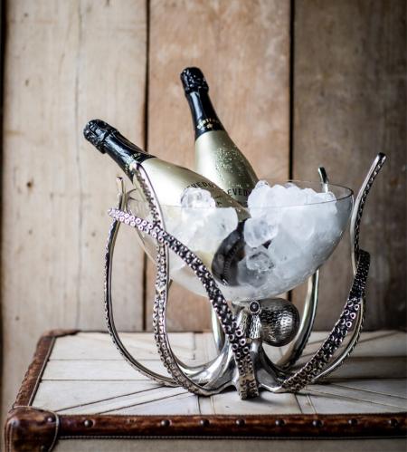 Champagneskål - Blæckfisk - Ø32 x 26 cm - www.frokenfraken.se