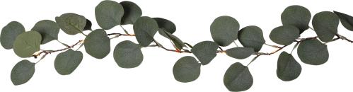 Lyslenke - eukalyptus - 20 lamper - 180 cm - www.frokenfraken.se