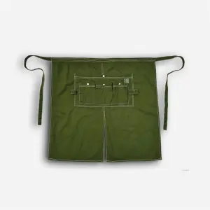 Forkle - Midjelang - Grønn - 80 x 76 cm - www.frokenfraken.se