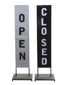 Gatupratare - Butiksskilt - Åpent & Stengt - www.frokenfraken.se