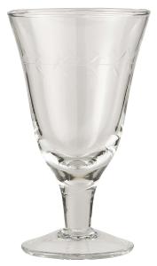 Rødvinsglass - Klar - Munblåst - Ø8 X 15 CM - www.frokenfraken.se