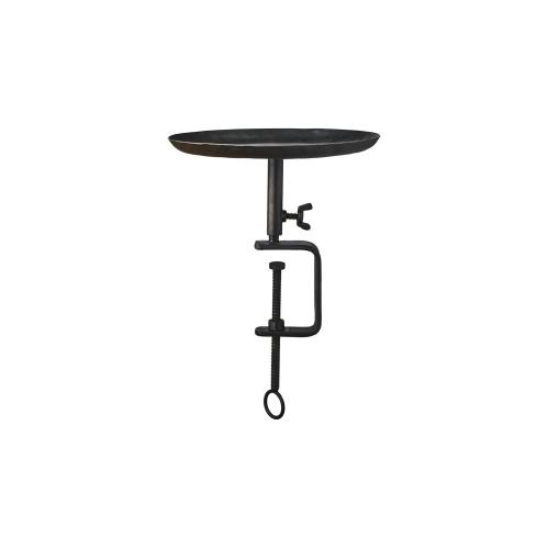 Lyslykt med klemme - Svart - Ø17 x 24 cm - www.frokenfraken.se