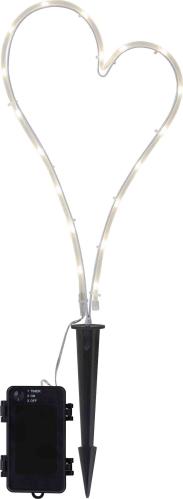 Skinne Hjerte - Batteridrevet med timer - 39 cm - www.frokenfraken.se