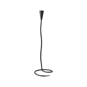 Lysstake XL - Thor Svart - Ø15 x 50 cm - www.frokenfraken.se