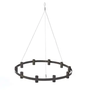 Lyskrone på wire - 51 cm - www.frokenfraken.se