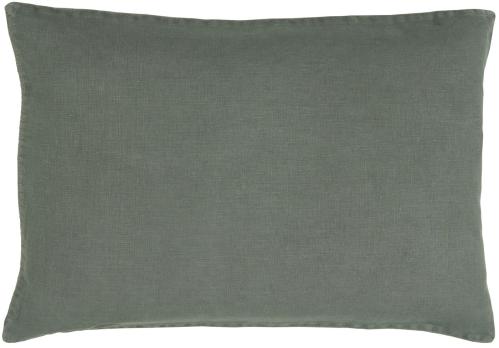Putetrekk i lin - Støvete Petrol - 40 x 60 cm - www.frokenfraken.se