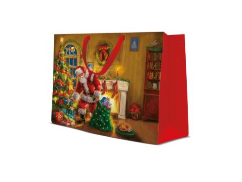 Presentpose - Stor - Jul - Jultomte - 33,5 x 13 x 26,5 cm - www.frokenfraken.se