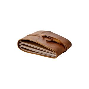Noteringsbok/fotobok - Brun - 21 x 15 x 5 cm - www.frokenfraken.se