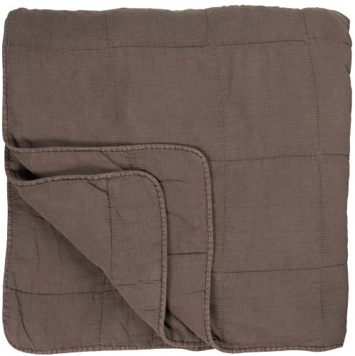 Overkast - Dobbeltseng - jord - 240 x 240 cm - www.frokenfraken.se