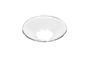 Ljusmanschett - Glas Silverkant - 6,5 cm - www.frokenfraken.se