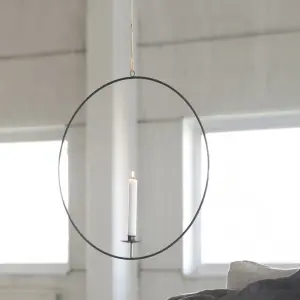 LJUSRING - GULLABO - HÄNG GRÅ - 50 cm - www.frokenfraken.se