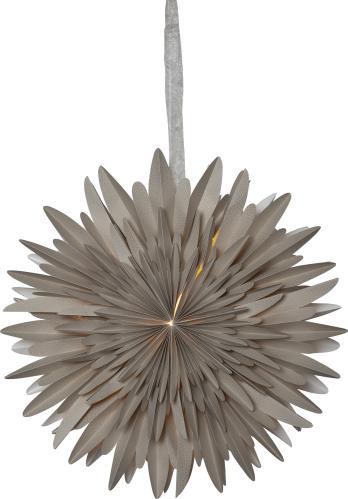 Adventsstjerne - Beige - 60cm - www.frokenfraken.se