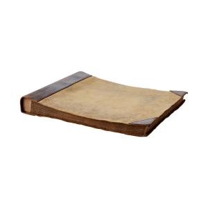 Noteringsbok/fotobok - Brun - 36 x 29 x 5 cm - www.frokenfraken.se