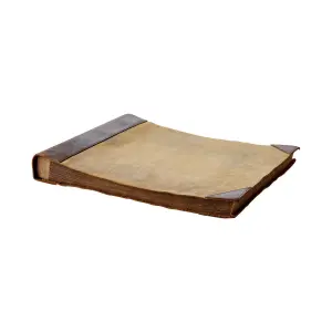 Noteringsbok/fotobok - Brun - 36 x 29 x 5 cm - www.frokenfraken.se