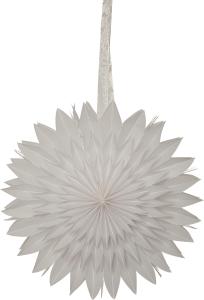 Adventsstjerne - Papir Dis - 50 cm - www.frokenfraken.se