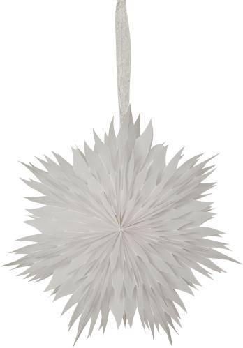 Adventsstjerne - Papir Dis - 45 cm - www.frokenfraken.se