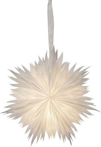 Adventsstjerne - Papir Dis - 45 cm - www.frokenfraken.se