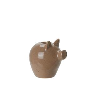 Lysstake - Gris - Brun - 9 x 8 x 9 cm - www.frokenfraken.se