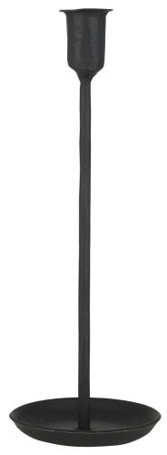 Lysstake med skålbase - Svart - Ø10 x 28,5 cm - www.frokenfraken.se