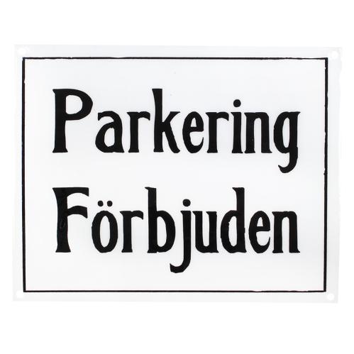 Emaljeskilt - 