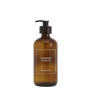 Flaske med pumpe – Sjampo – 500 ml - www.frokenfraken.se