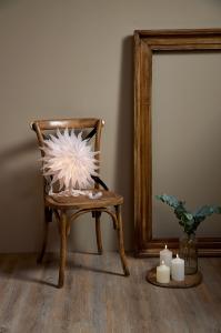 Adventsstjerne - Papir Dis - 40 cm - www.frokenfraken.se
