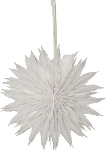 Adventsstjerne - Papir Dis - 40 cm - www.frokenfraken.se