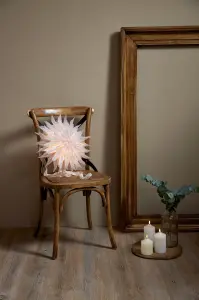 Adventsstjerne - Papir Dis - 40 cm - www.frokenfraken.se