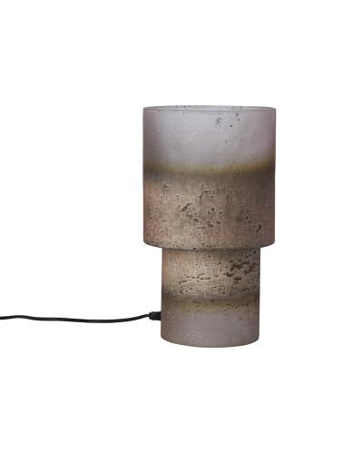 Bordslampe - Glass Mørkrosa - Ø15/20 x 35 cm - www.frokenfraken.se