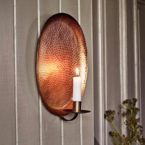 Vegglampe Margot - Antikk Messing - B21 x H30,5 x D11,5 cm - www.frokenfraken.se